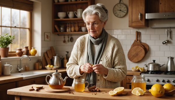 Les remèdes de grand-mère contre le rhume et la fièvre